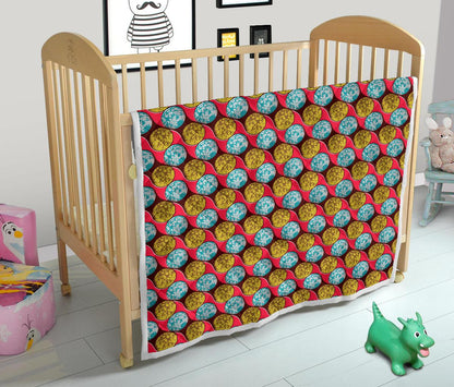 African Fashion Print Pattern Premium Quilt-JTAMIGO.COM