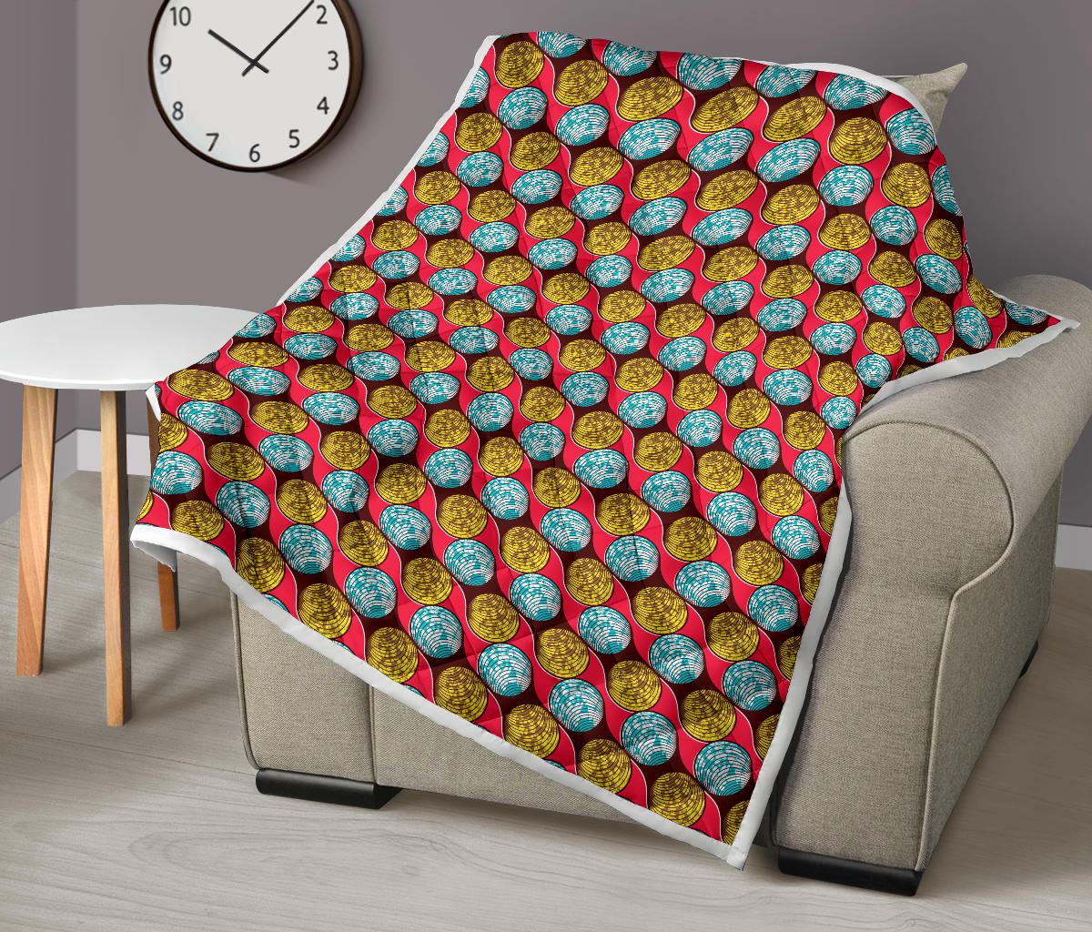 African Fashion Print Pattern Premium Quilt-JTAMIGO.COM