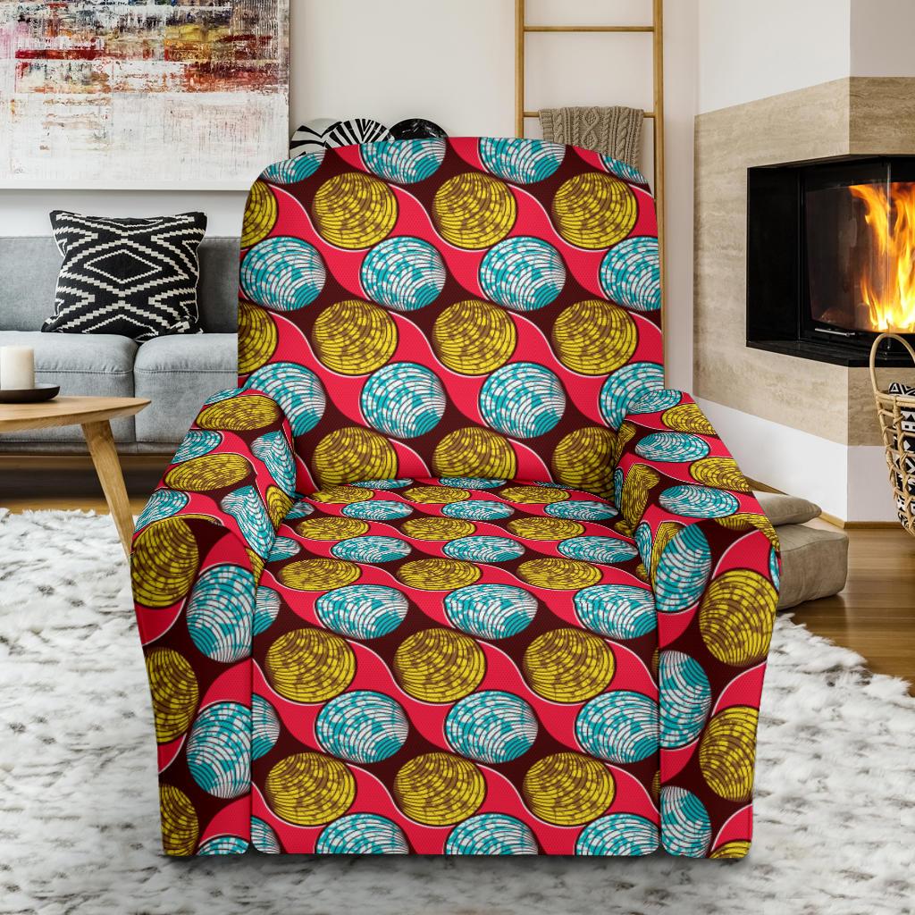 African Fashion Print Pattern Single Sofa Slipcover -JTAMIGO.COM