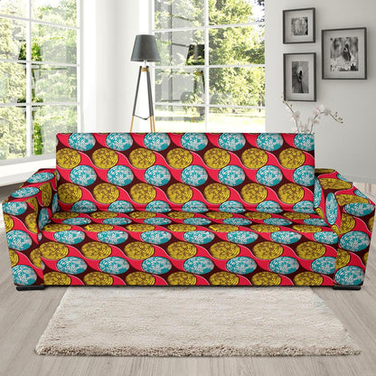 African Fashion Print Pattern Sofa Slipcover-JTAMIGO.COM