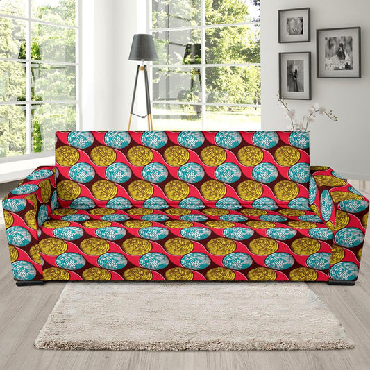 African Fashion Print Pattern Sofa Slipcover-JTAMIGO.COM