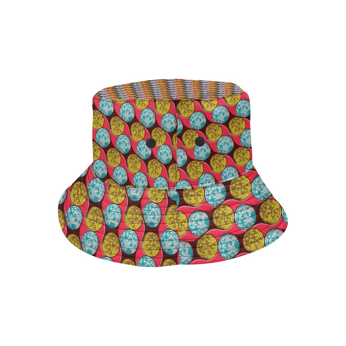 African Fashion Print Pattern Unisex Bucket Hat