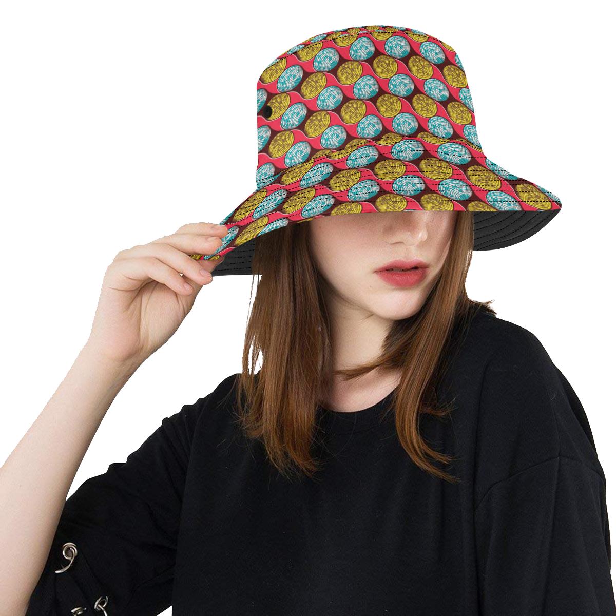 African Fashion Print Pattern Unisex Bucket Hat