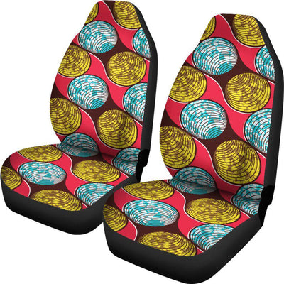 African Fashion Print Pattern Universal Fit Car Seat Covers