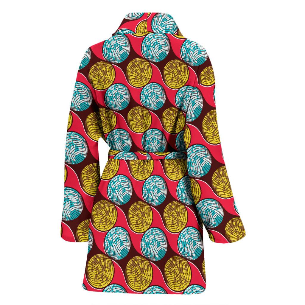 African Fashion Print Pattern Women Bath Robe-JTAMIGO.COM