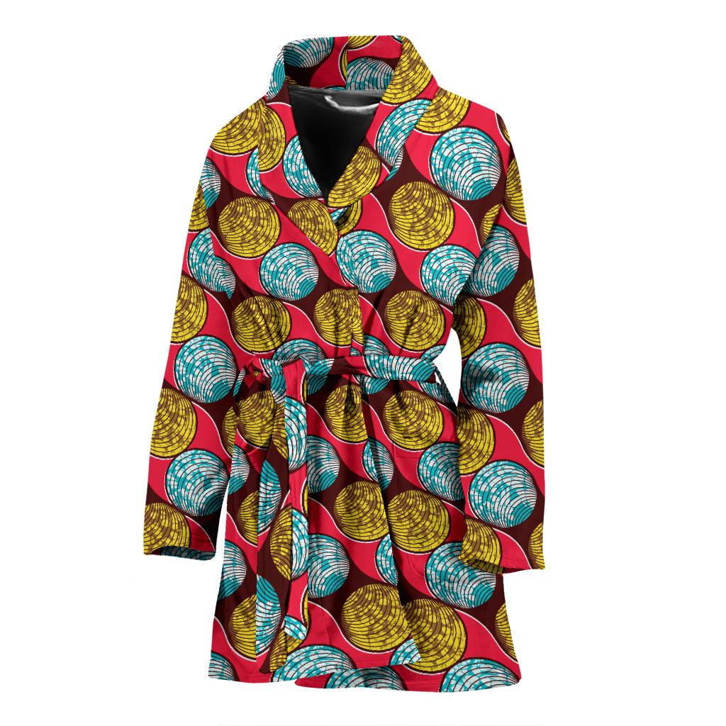 African Fashion Print Pattern Women Bath Robe-JTAMIGO.COM
