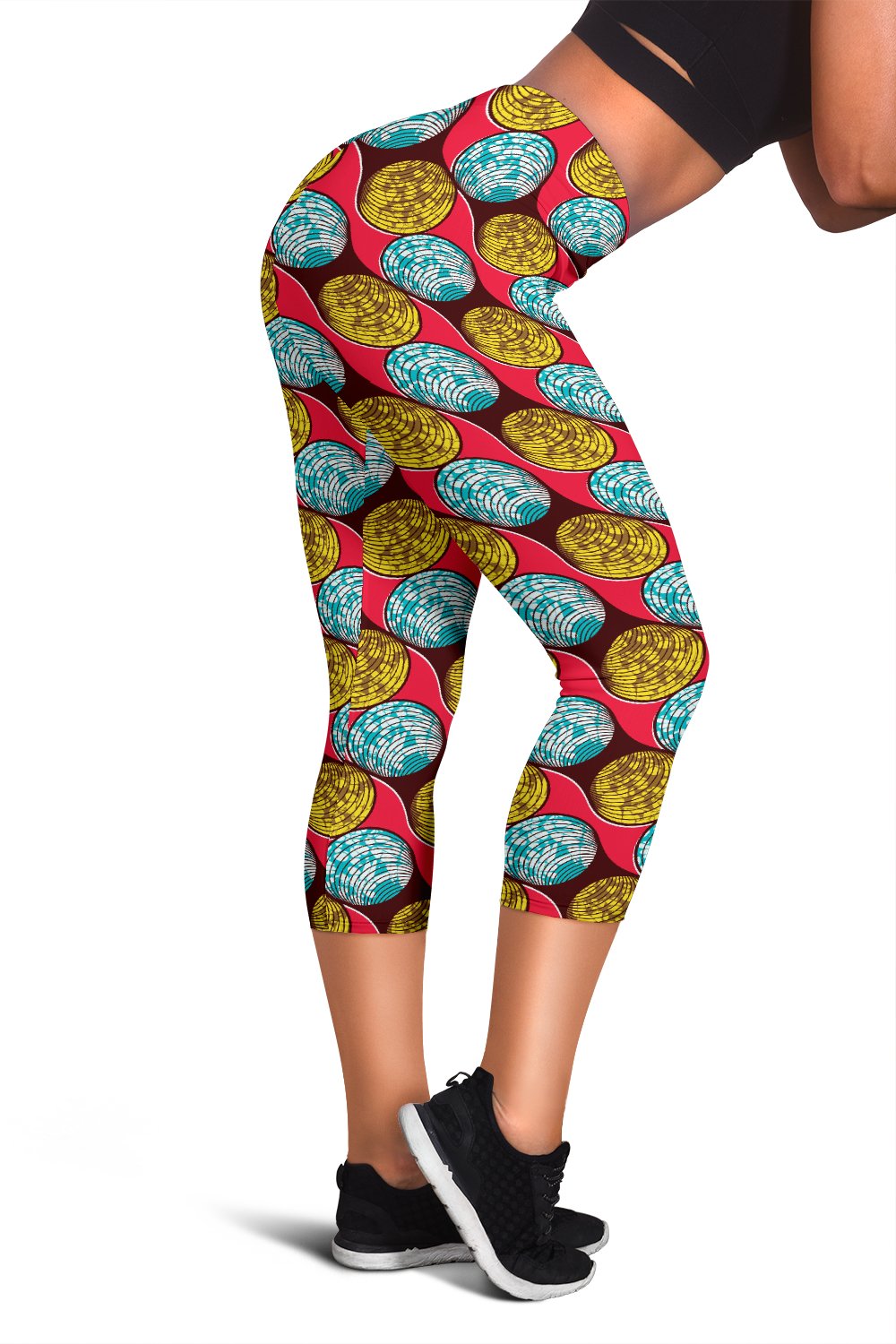 African Fashion Print Pattern Women Capris
