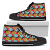 African Fashion Print Pattern Women High Top Shoes