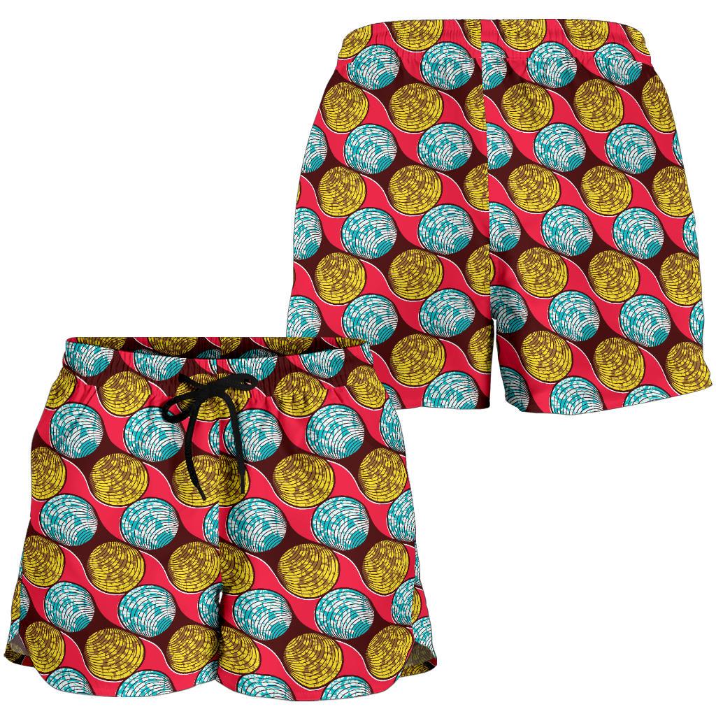 African Fashion Print Pattern Women Shorts-JTAMIGO.COM