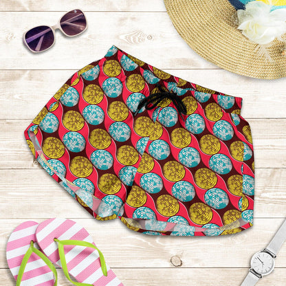 African Fashion Print Pattern Women Shorts-JTAMIGO.COM