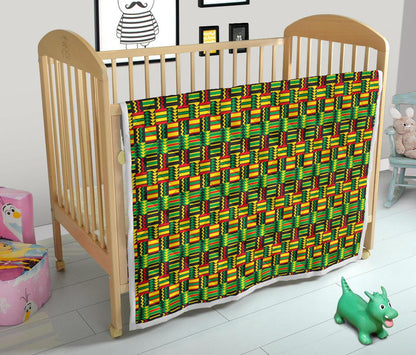 African Zip Zag Print Pattern Premium Quilt-JTAMIGO.COM
