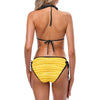 Agricultural Corn cob Pattern Custom Bikini Swimsuit (Model S01)