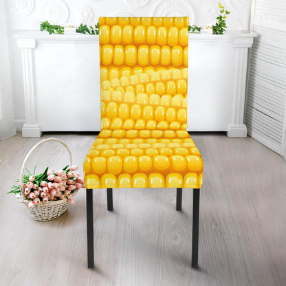 Agricultural Corn cob Pattern Dinning Chair Slipper-JTAMIGO.COM