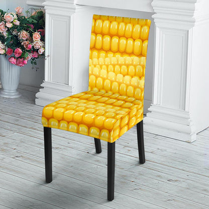 Agricultural Corn cob Pattern Dinning Chair Slipper-JTAMIGO.COM
