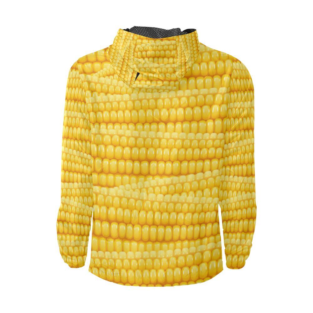 Agricultural Corn cob Pattern Men Windbreaker Jacket-JTAMIGO.COM