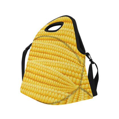 Agricultural Corn cob Pattern Neoprene Lunch Bag (Model 1669)(Large)-JTAMIGO.COM
