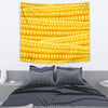 Agricultural Corn Cob Pattern Tapestry