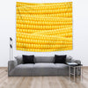 Agricultural Corn Cob Pattern Tapestry