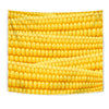 Agricultural Corn Cob Pattern Tapestry