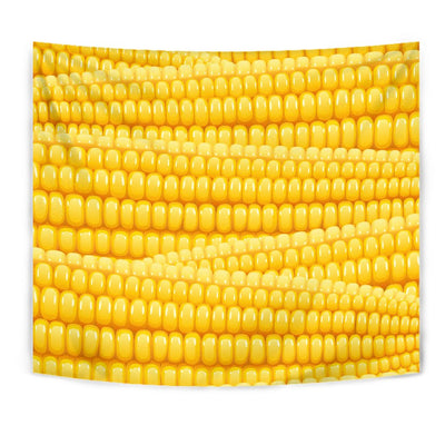 Agricultural Corn Cob Pattern Tapestry