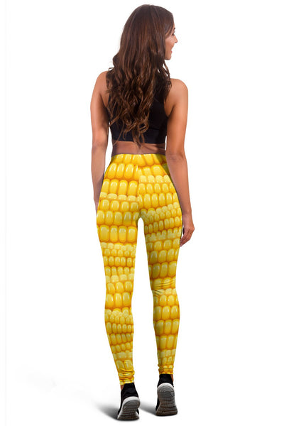 Agricultural Corn cob Pattern Women Leggings