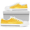 Agricultural Corn cob Pattern Women Low Top Shoes