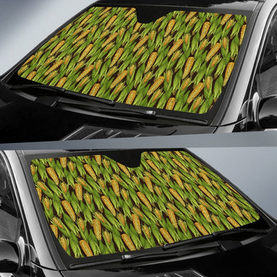 Agricultural Corn Cob Print Car Sun Shade For Windshield