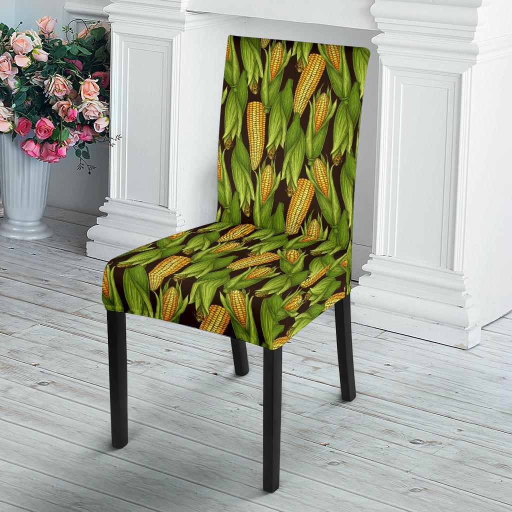 Agricultural Corn cob Print Dinning Chair Slipper-JTAMIGO.COM