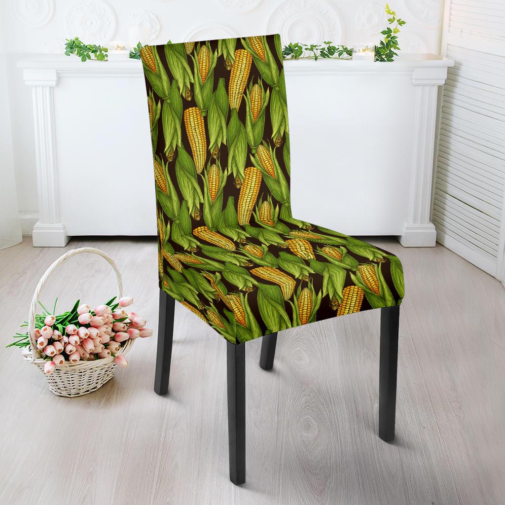 Agricultural Corn cob Print Dinning Chair Slipper-JTAMIGO.COM
