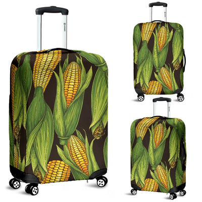 Agricultural Corn Cob Print Luggage Cover Protector