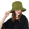 Agricultural Corn cob Print Unisex Bucket Hat