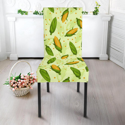 Agricultural Fresh Corn cob Print Pattern Dinning Chair Slipper-JTAMIGO.COM