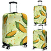 Agricultural Fresh Corn Cob Print Pattern Luggage Cover Protector