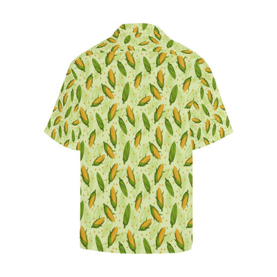 Agricultural Fresh Corn cob Print Pattern Men Aloha Hawaiian Shirt
