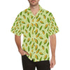 Agricultural Fresh Corn cob Print Pattern Men Aloha Hawaiian Shirt