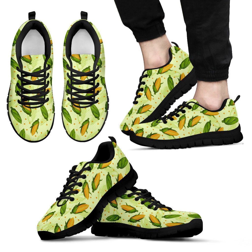 Agricultural Fresh Corn cob Print Pattern Men Sneakers Shoes