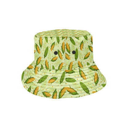 Agricultural Fresh Corn cob Print Pattern Unisex Bucket Hat