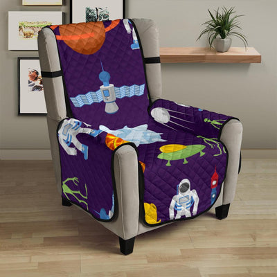 Alien Astronaut Planet Chair Protector-JTAMIGO.COM