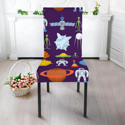 Alien Astronaut Planet Dinning Chair Slipper-JTAMIGO.COM
