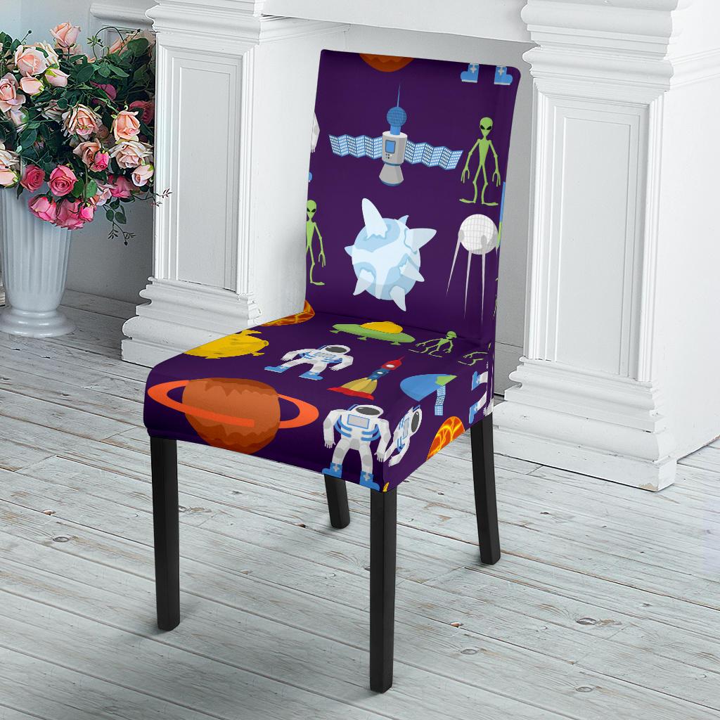 Alien Astronaut Planet Dinning Chair Slipper-JTAMIGO.COM