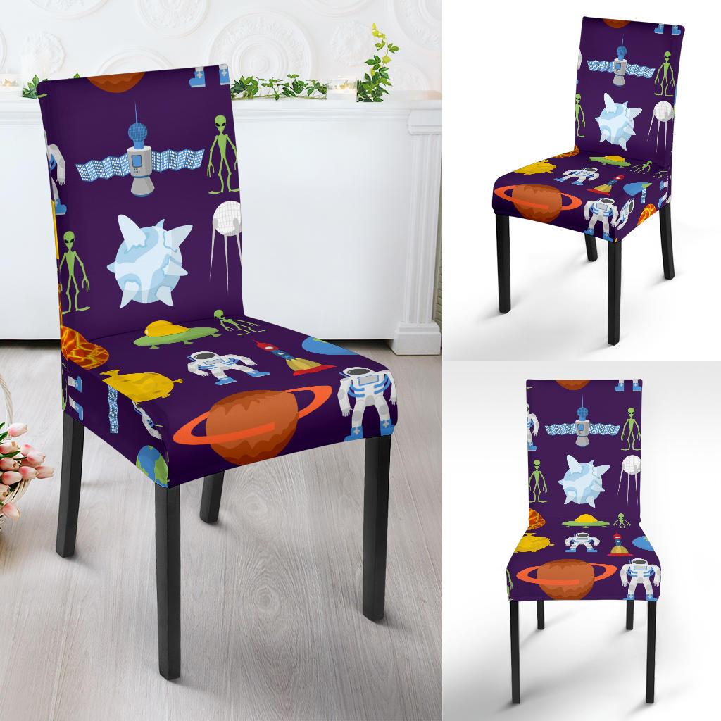 Alien Astronaut Planet Dinning Chair Slipper-JTAMIGO.COM