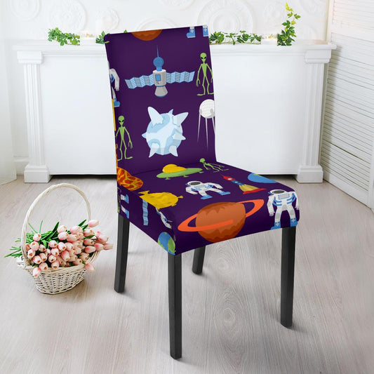 Alien Astronaut Planet Dinning Chair Slipper-JTAMIGO.COM