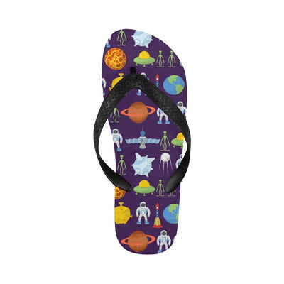 Alien Astronaut Planet Flip Flops-JTAMIGO.COM