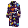 Alien Astronaut Planet Men Bath Robe-JTAMIGO.COM