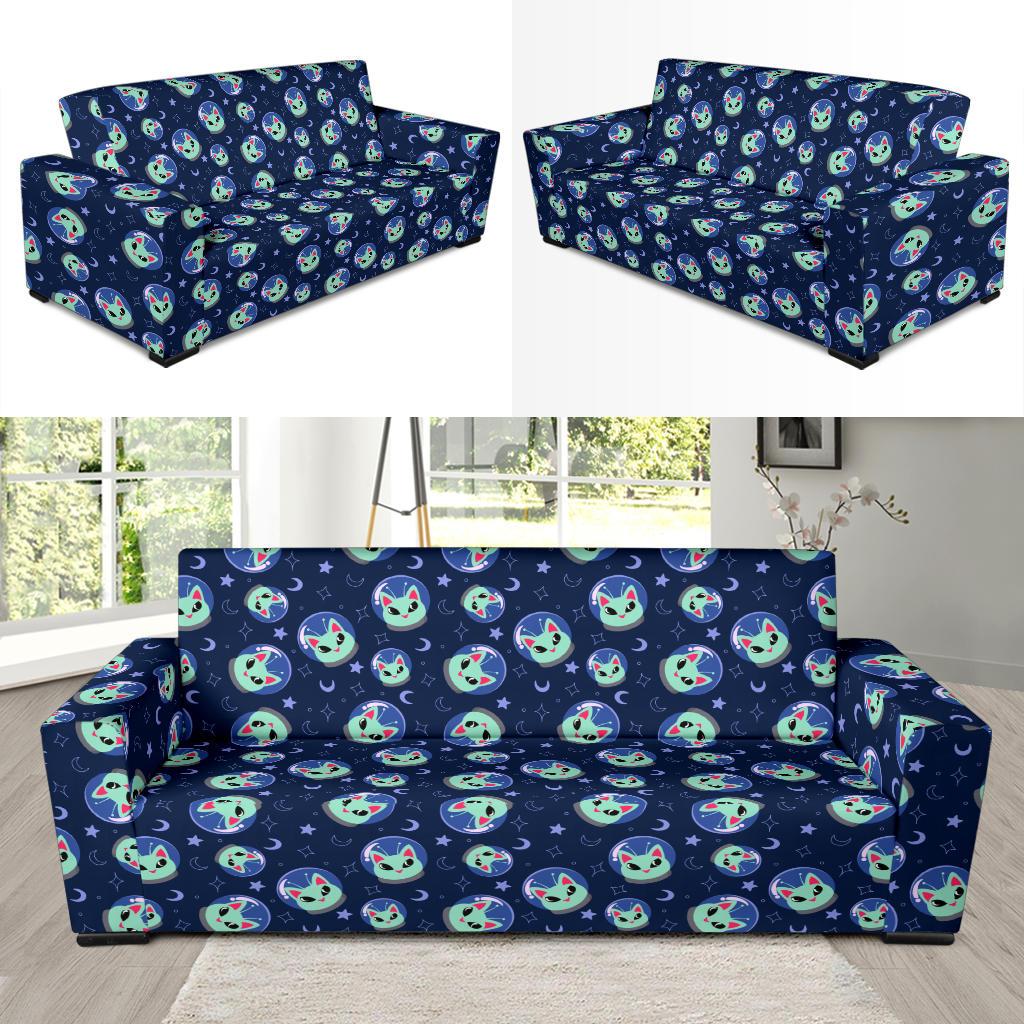 Alien Cat Sofa Slipcover-JTAMIGO.COM