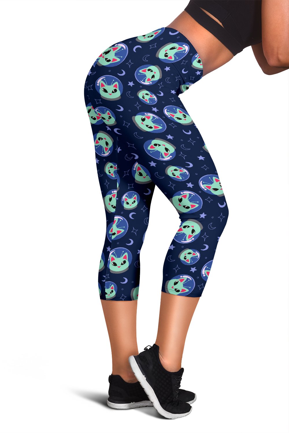 Alien Cat Women Capris