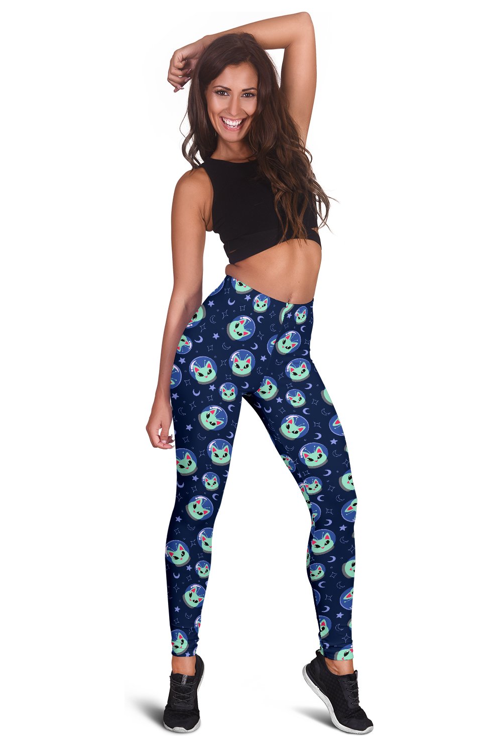 Alien Cat Women Leggings