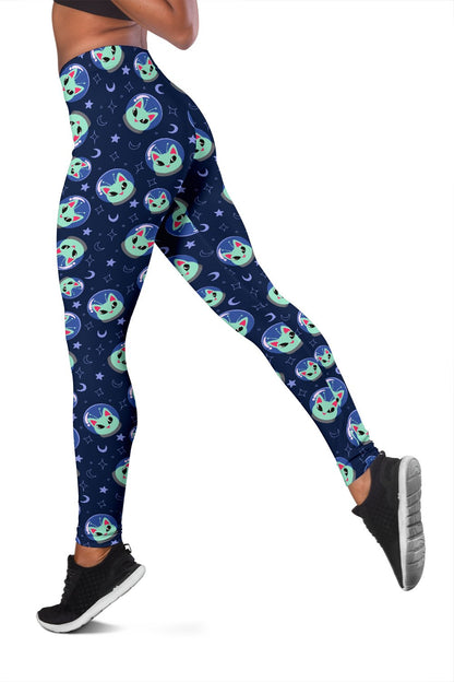 Alien Cat Women Leggings