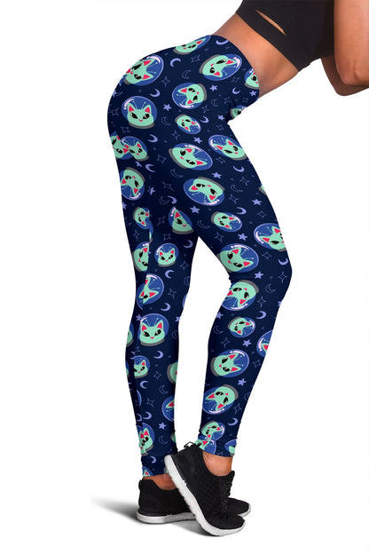 Alien Cat Women Leggings