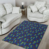 Alien Green UFO Pattern Area Rugs-JTAMIGO.COM